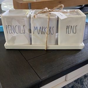 Rae Dunn Pencil, Pen, Marker Holders